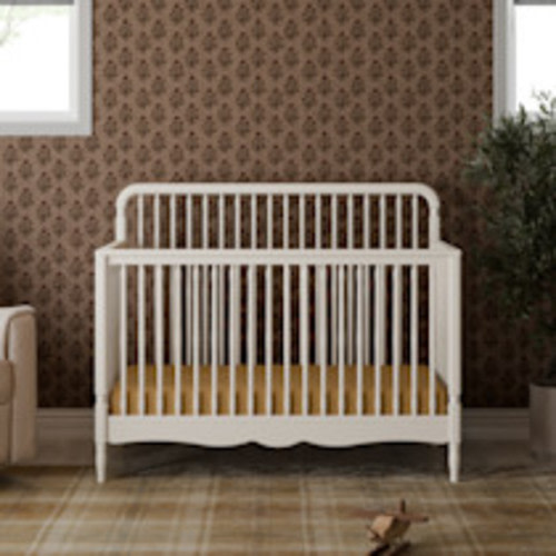 Namesake Liberty 4-in-1 Convertible Spindle Crib - Warm White