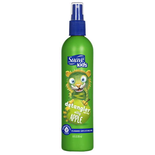 Suave Kids Silly Apple Detangler Spray, Leave-In Conditioner, 10 fl oz