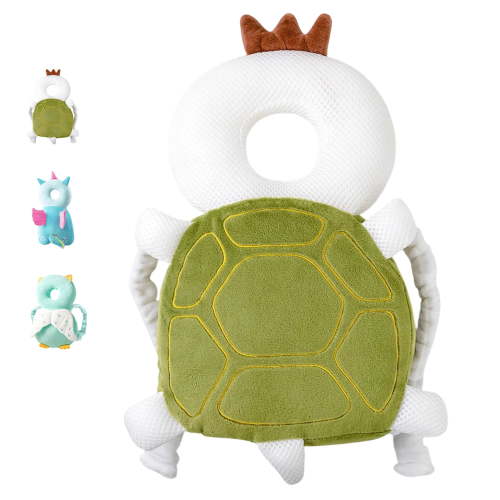 Head Protector Backpack,Adjustable Head Protection Wear Safety Pad with O-Shape Hollow Pillow Nest & 3D High-Elastic Thickened PP Cotton for Travel Comfort