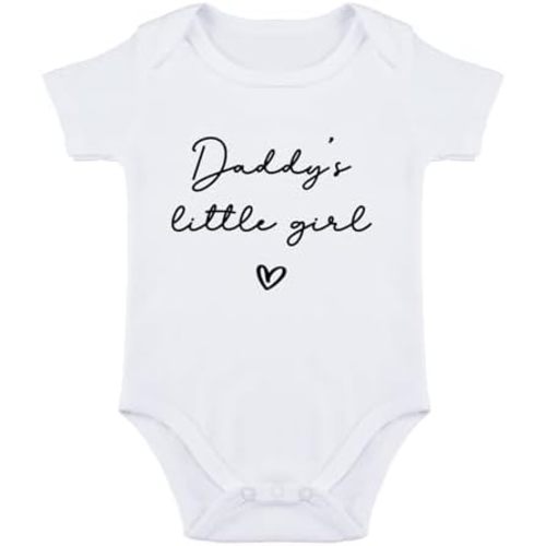 Daddy's Little Girl Baby Bodysuit - Baby Girl Romper Outfit