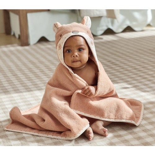 Rylee + Cru Fox Baby Hooded Towel