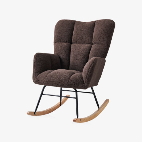 George Oliver Modern Upholstered Indoor Rocking Chair For Nursery, Living Room, Bedroom & Reviews | Wayfair