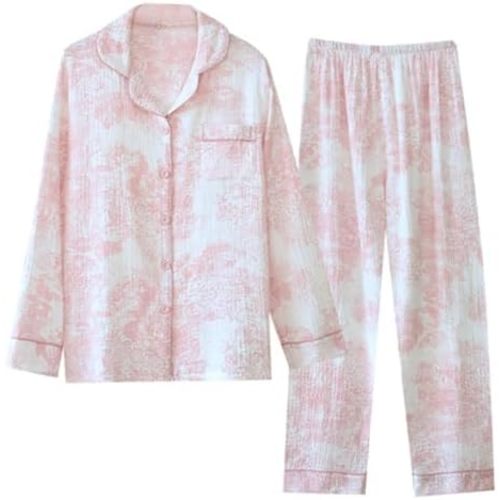 Vhitler Linen Set Coquette Womens Pajamas Set Summer Lounge Sets for Women Old Money Aesthetic