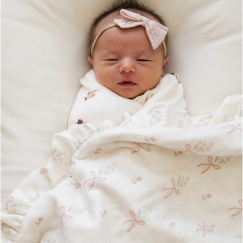 Tori Halford Muslin/Lush Blanket | Saranoni