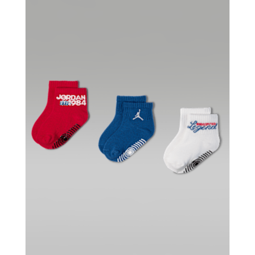 Jordan Infant/Toddler Americana Gripper Socks (3 Pairs). Nike.com