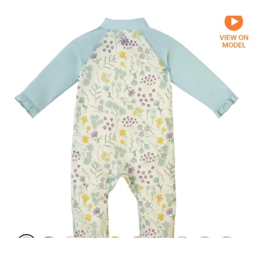 Baby Girl's One-Piece Swimsuit | Certified UPF 50+ – UV Skinz®