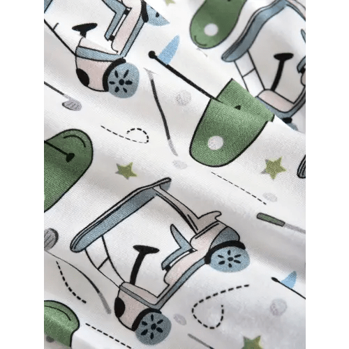 Bamboo 6-12 Golf baby pajamas long - Temu