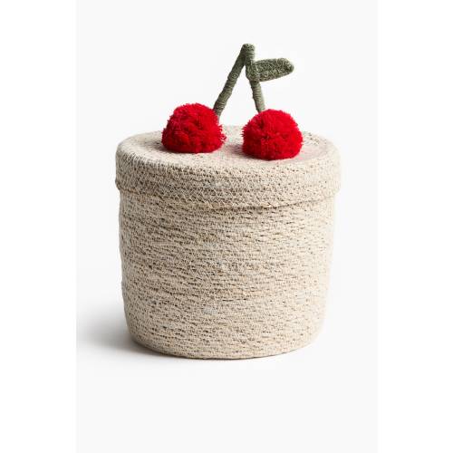 POMPOM SEAGRASS STORAGE BASKET