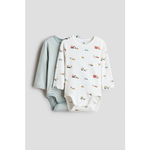 2-PACK COTTON BODYSUITS