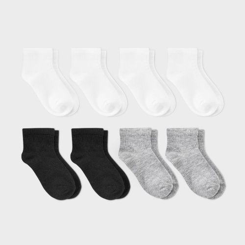 Toddler 8pk Ankle Socks - Dealworthy™
