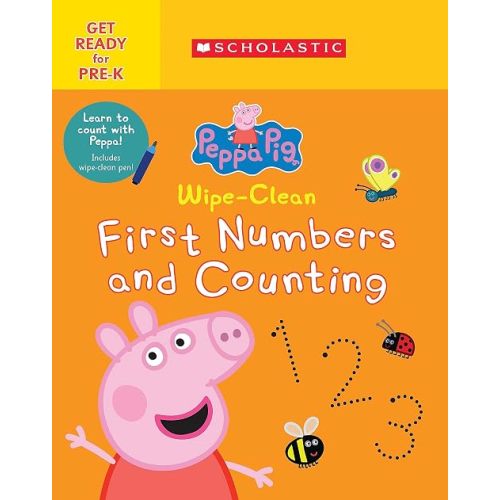 Wipe-Clean First Numbers and Counting (Peppa Pig)