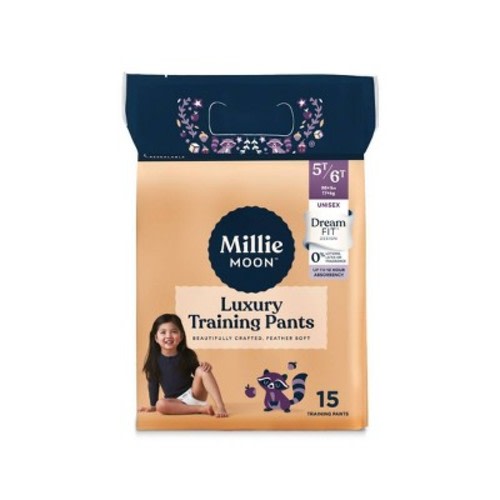 Millie Moon Disposable Training Pants - 5T-6T - 15ct