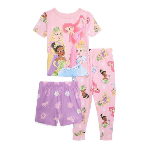 Character Toddler Top, Pants and Shorts Pajama Set, 3-Piece, Sizes 12M-5T