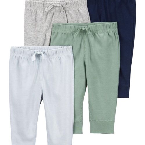 Multi Baby 4-Pack Pull-On Pants | carters.com