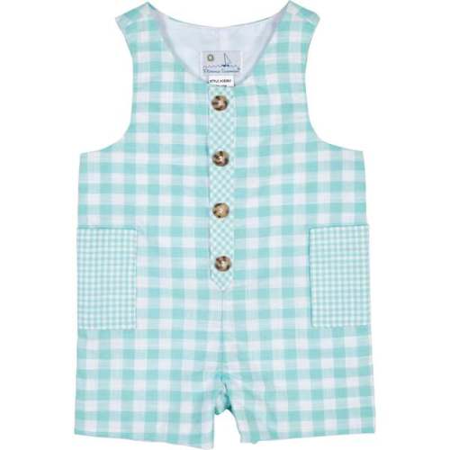 Gingham Linen-Look Shortall - Florence Eiseman | Maisonette