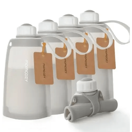 silicone reuseable breast milk pouches - Google Search