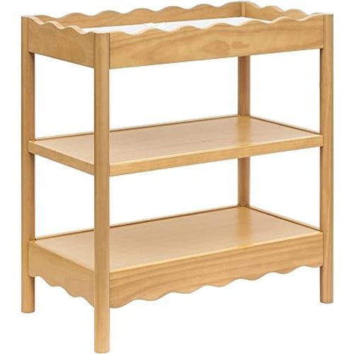 babyletto Swell Changing Table in Honey, Greenguard Gold Certified