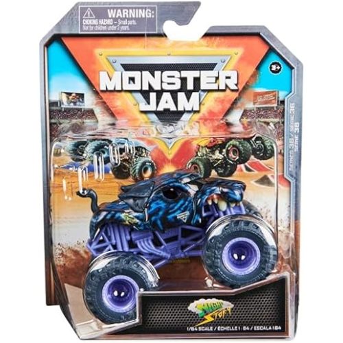Monster Jam 2024 Night Storm Crazy Creatures Official 1:64 Diecast Truck Series 36