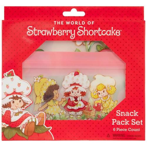 Strawberry Shortcake Reusable Snack Bags