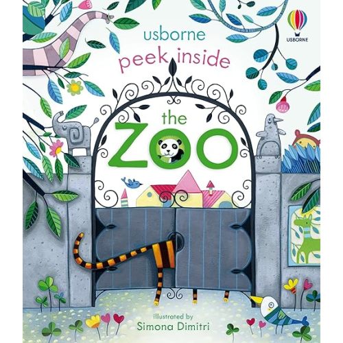 Peek Inside The Zoo Board book – Lift the flap, September 5, 2023