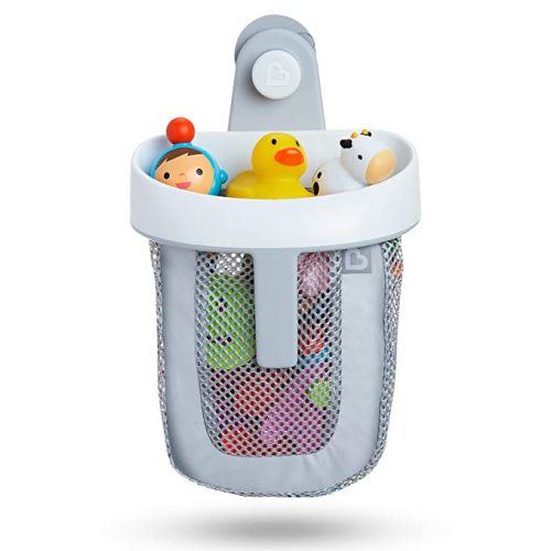 Munchkin® Bath Essentials Set with Bonus Wind-Up Swimming Penguin, 3 Piece, Grey