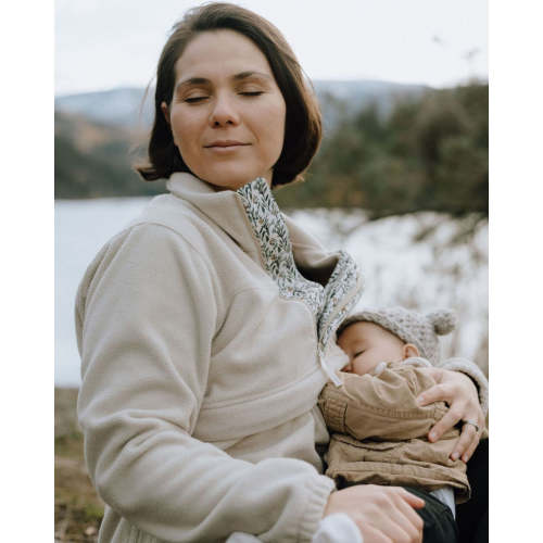 All Phases Fleece Sweater - Maternity Nursing Sweater / Warm Clothing For Outdoors – Wildelore