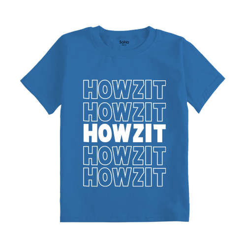Blue Howzit Keiki T-Shirt – SoHa Living