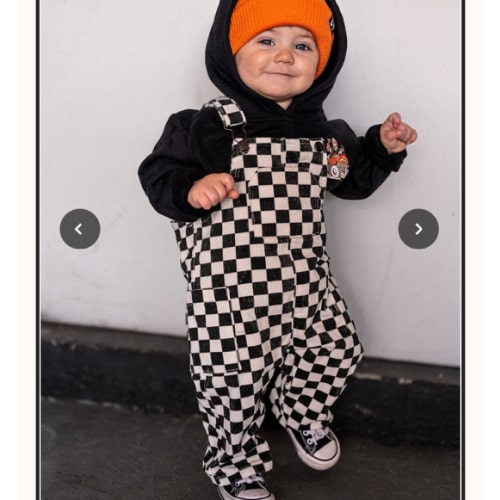 Classic Checker Overalls