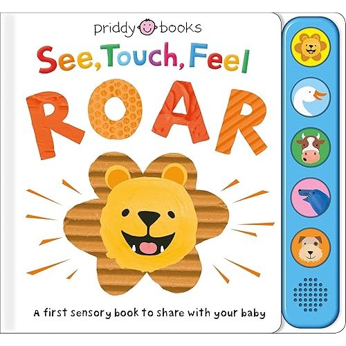 See, Touch, Feel: Roar: A First Sensory Book Hardcover – September 1, 2020