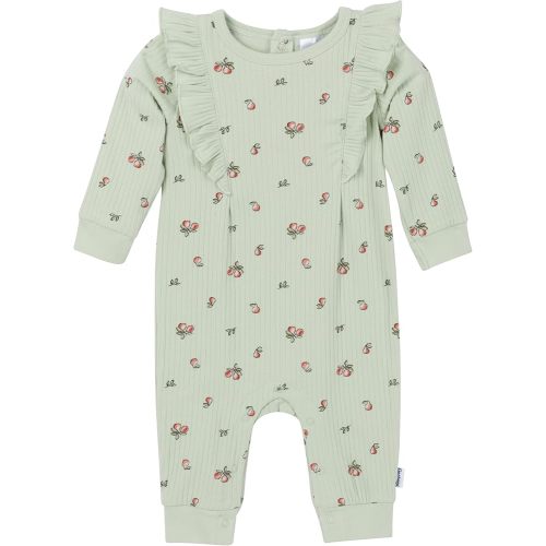 Gerber baby-girls Baby Girls' Ruffle-edge Romper