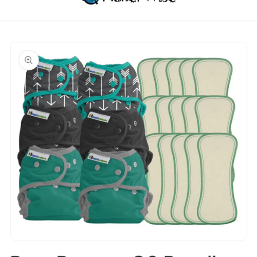 Best Bottom OS Bundle with Hemp/Cotton Inserts – Best Bottom Diapers