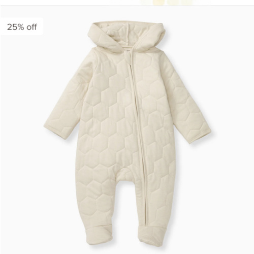 Organic Cotton Honeycomb Quilted Bunting
