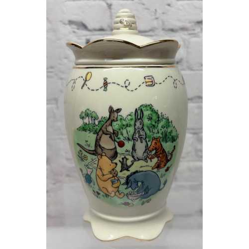 Lenox Pooh's Scrumptious Sweets Candy Jar Lidded