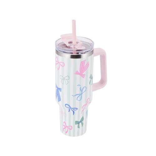 1.18L Bow Jumbo Tumbler with Handle - Tbc - One Size