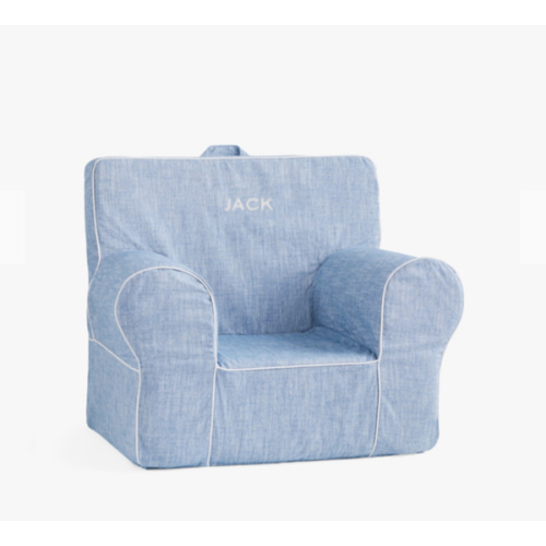 Anywhere Chair®, Chambray with White Piping