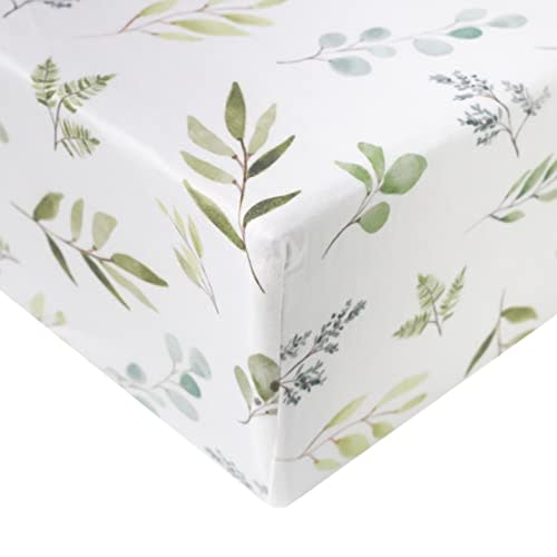 Premium Fitted Knit Crib Sheet/Toddler Sheet Haven by Copper Pearl