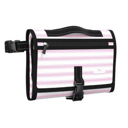 SCOUT Portable Travel Diaper Changing Mat– Wipeable Coated Cotton, Compact, All-in-One Changing Station