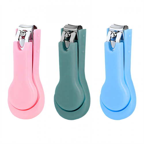 FACEGA 3Pcs Nail Clippers,Precise Cutting to Prevent Nail Breakage Baby Nail Clippers,Lightweight and Convenient for Travel Fingernail Clipper,Color Mixing4