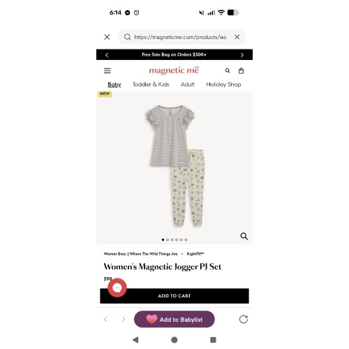 Women's Magnetic Jogger PJ Set – Magnetic Me