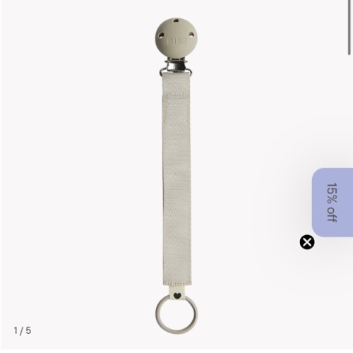 Pacifier Clip Ribbon