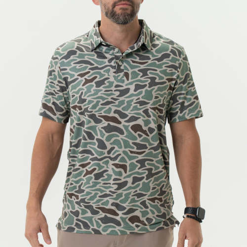 Performance Polo - Retro Duck Camo – BURLEBO