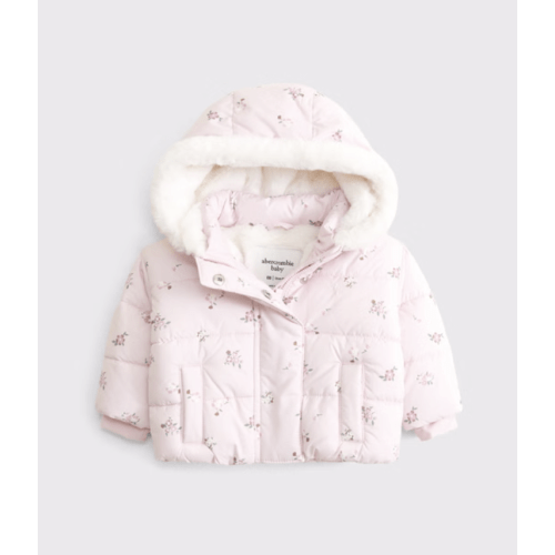 baby hooded puffer coat