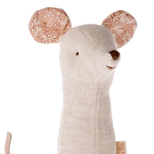 Mouse Rattle for Baby - Maileg Lullaby Collection - Maileg USA