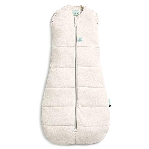 ErgoPouch 2.5 tog Baby Sleep Sack 6-12 months - Toddler Sleeping Sack for Warm & Cozy nights - Cocoon Swaddle Sack Baby Keeps Calm & Relaxed - Baby Sleeping Bag Regulate Body Temperature, (Grey Marle) - 6-12 Month
