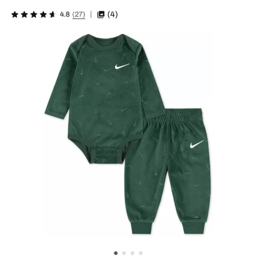 Nike Infant Girls' Essentials Bodysuit & Pants Set | Dick's Sporting Goods