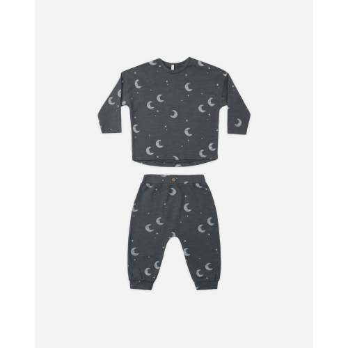 Long Sleeve Tee + Pant Set Moons – Rylee + Cru