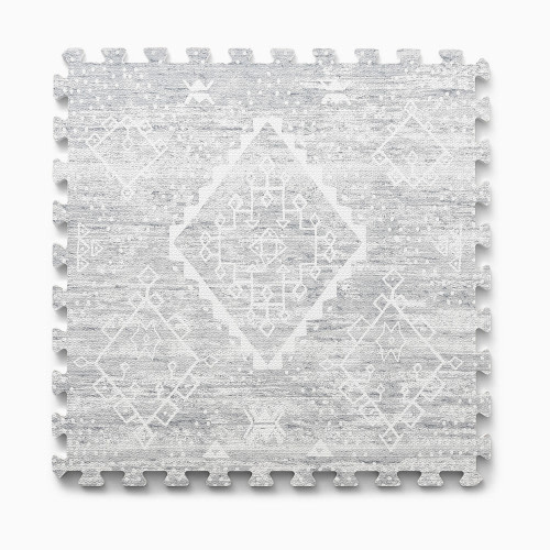 House of Noa Little Nomad Play Mat | Ula - Gray, 4X6
