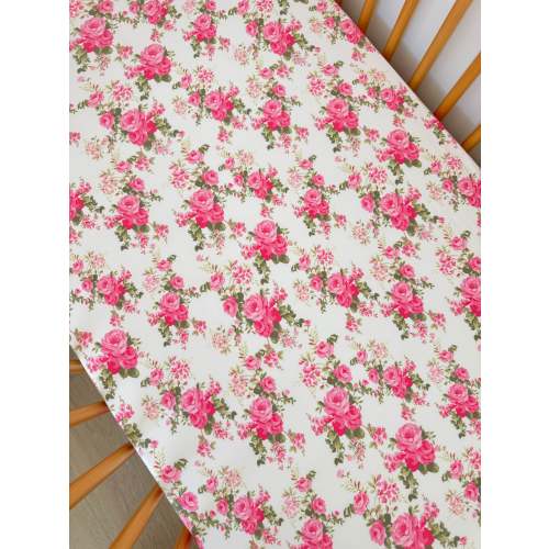 Stretch Crib Sheet, Country Daydream