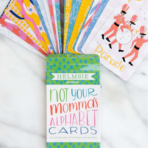 Not Your Momma's Alphabet Cards – Helmsie
