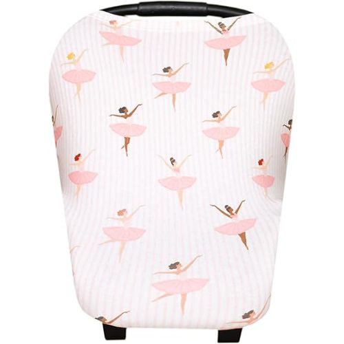Copper Pearl Nursing Cover, Multi-Use Cover for Baby Girl or Boy, Car Seat Cover, Stroller Cover & Breastfeeding Cover Up for Women, Katerina